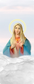 Immaculate Heart Clouds White
